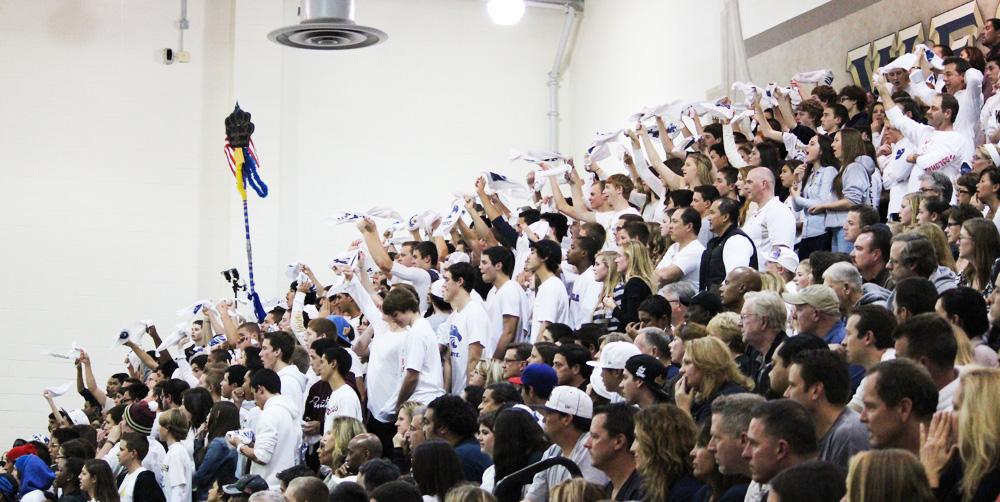 The West Ranch Pack was titled the best student section by The Signal.