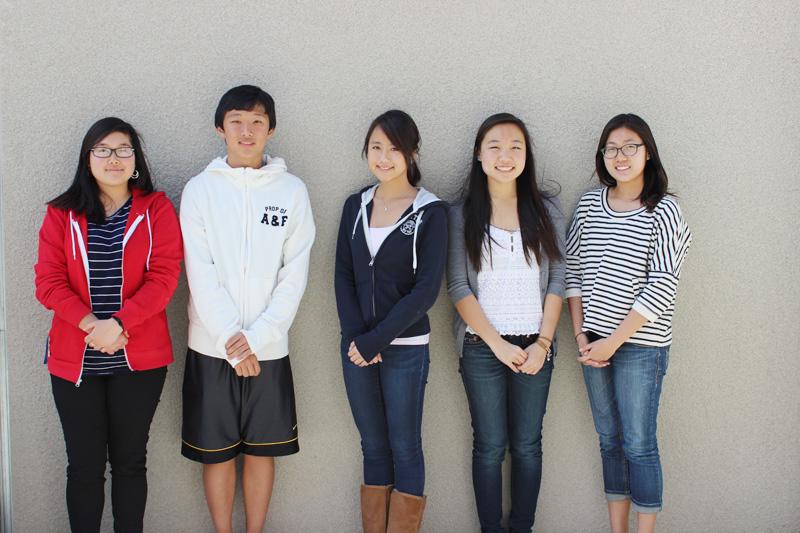 Left+to+right%3A+Sharon+Carl+%28treasurer%29%2C+Jonathan+K.+Kim+%28president%29%2C+Hannah+Chong+%28president%29%2C+Sabrina+An+%28secretary%29%2C+Sydney+Chang+%28public+relations%29.