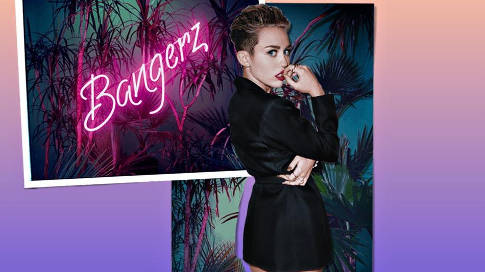 Miley Cyrus released her latest album, Bangerz.