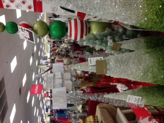 Stores have already started selling Christmas decorations.