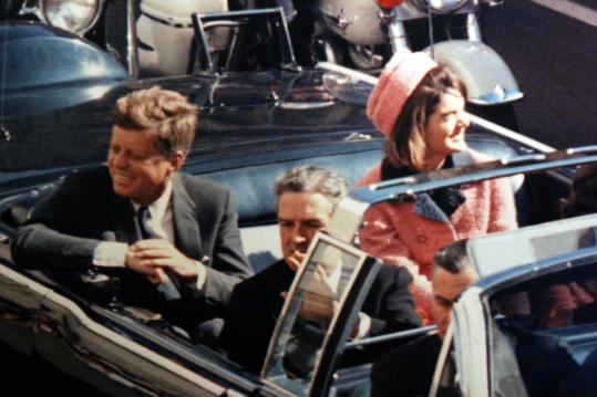 President John F. Kennedy right before his assassination. 50 years later, there are multiple conspiracy theories surrounding his assassination. 