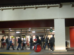 Black Friday shoppers swarm into the store...On Thursday!!
