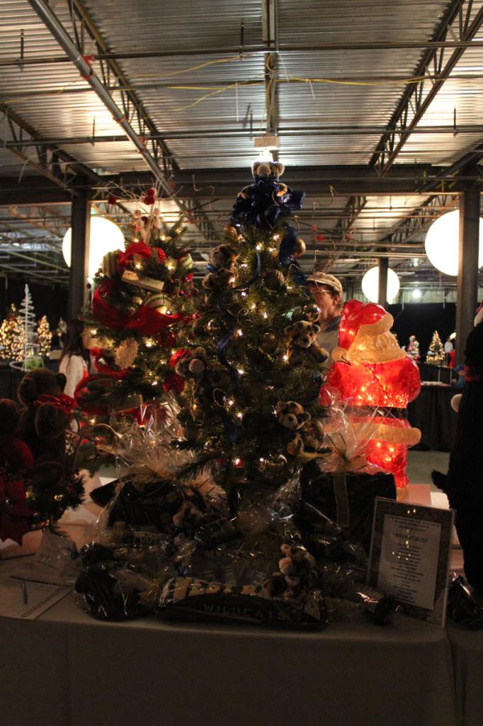 West Ranch donated a tree that was decorated with Wildcat spirit.