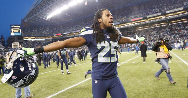 Seattle+Seahawks%E2%80%99+standout+cornerback+Richard+Sherman+is+one+of+the+many+who+have+criticized+the+potential+ban+of+the+n-word+in+the+National+Football+League.