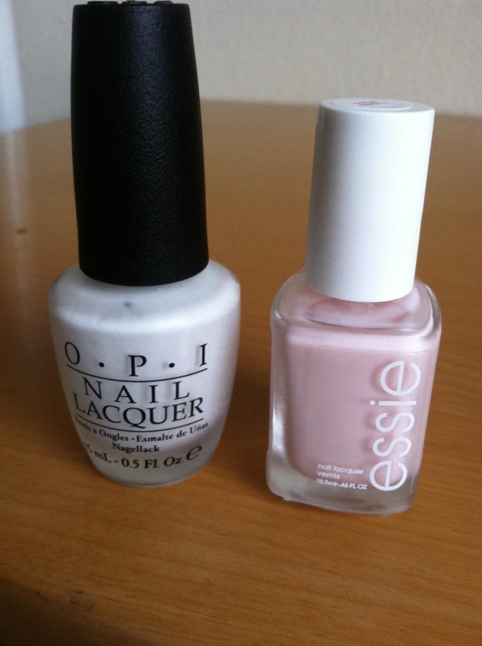 opi bubble bath vs essie ballet slipper opi bubble bath vs essie ballet slipper