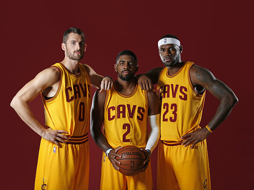 Fans have high hopes for Lebron James, Kyrie Irving, and Kevin Love.