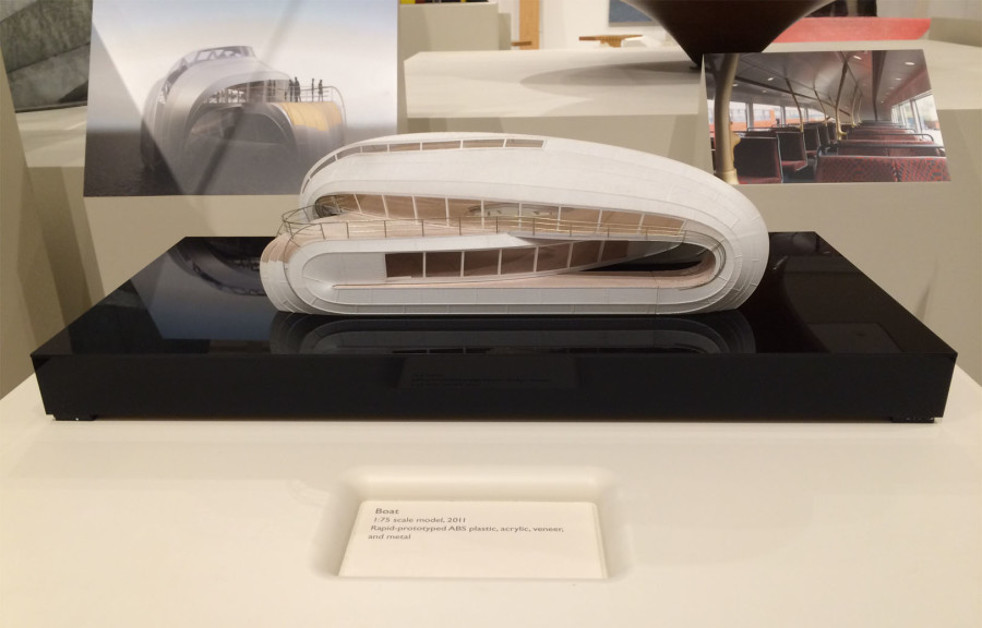 One of Heatherwick's designs includes a boat for a French commissioner.