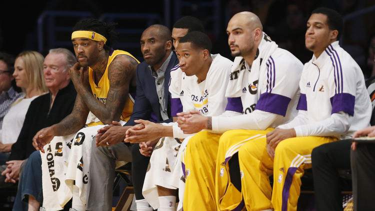 The Lakers 2014-2015 season has been the worst of all time. Provided by LA Times.com 