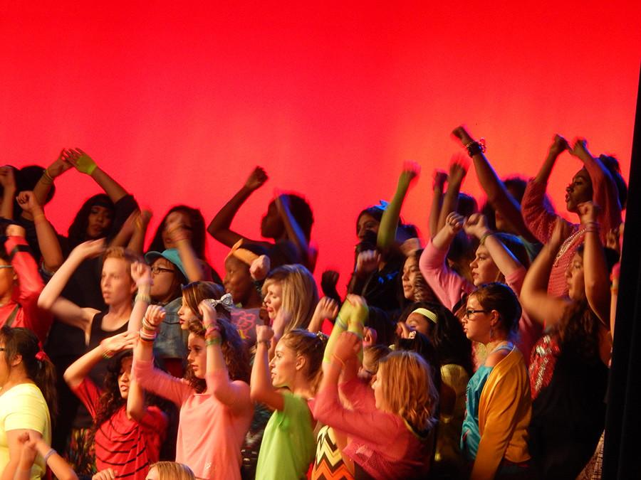 Choir Takes a Trip Back to the 80s