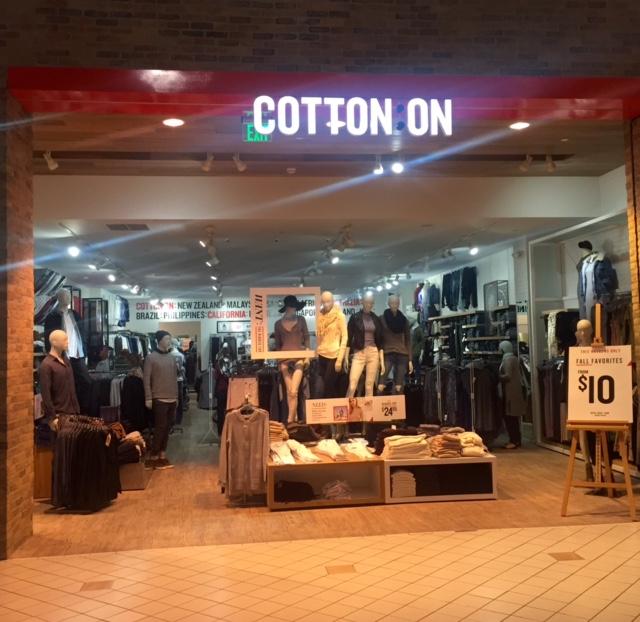 Shop and save big at Cotton On