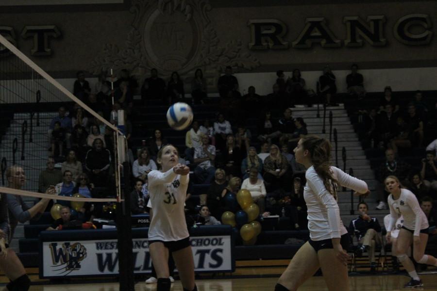 Girls volleyball completely dominated Golden Valley in their final league match. 