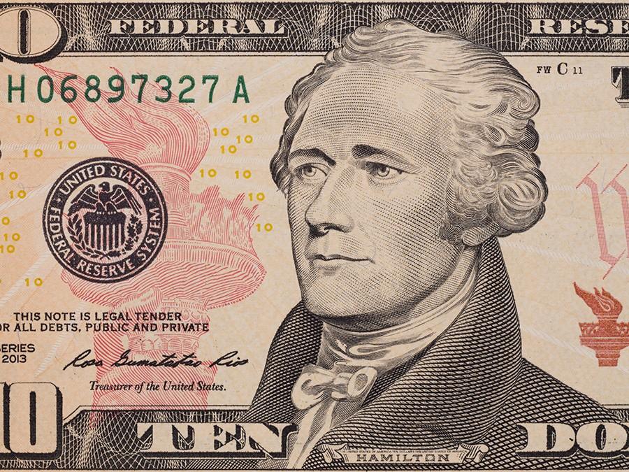 The Original $10 Bill will be replaced from Alexander Hamilton.