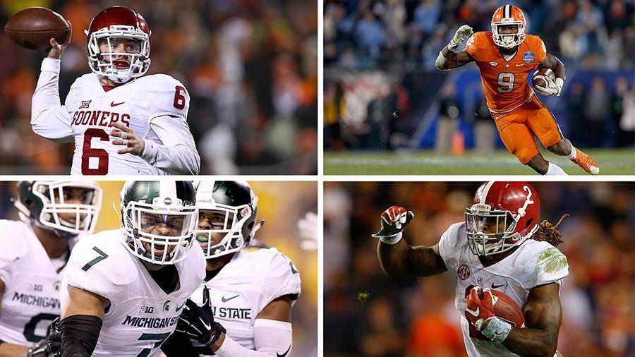 The college football playoff highlights the many thrilling sports events this season.