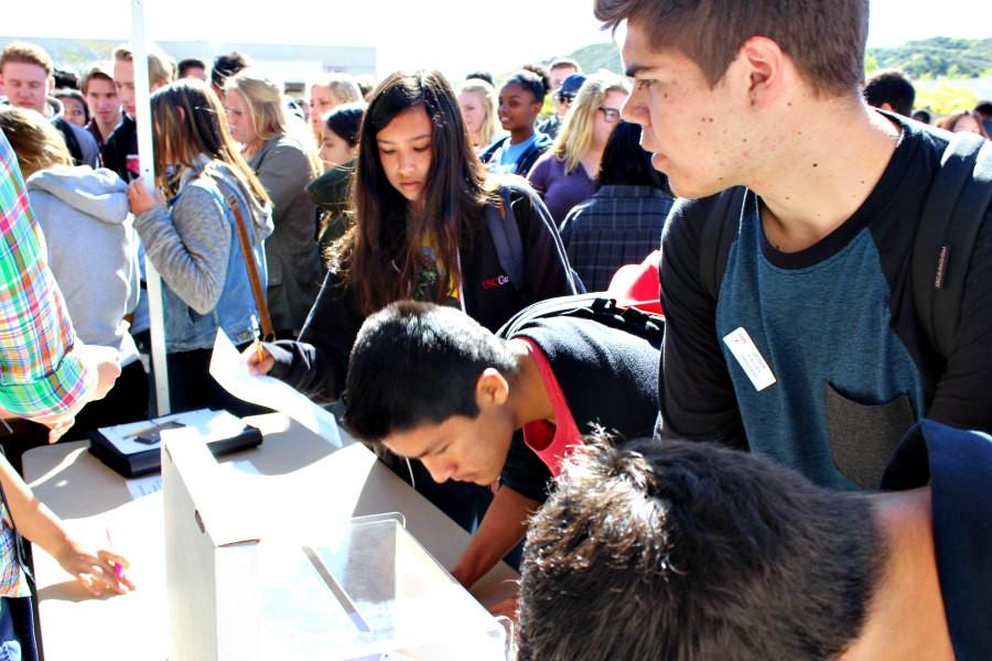 Class Elections: Students vote for new officers