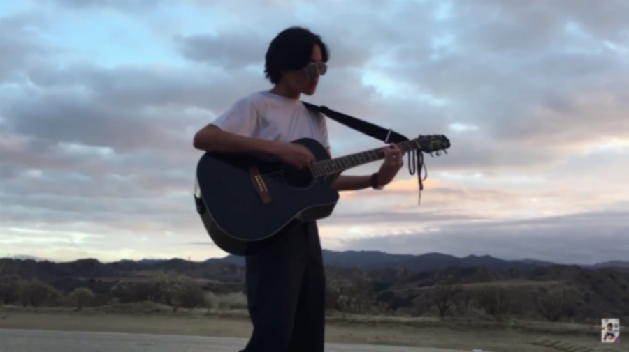 Skelena in his YouTube cover of The Stars Keep On Calling My Name