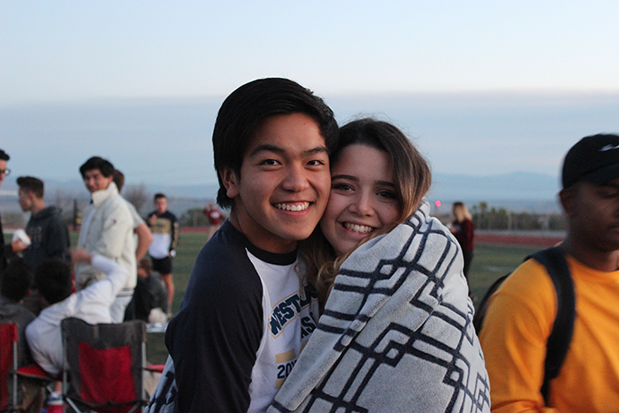 Seniors Matthew Ludovico and Gabby De La Rippa.