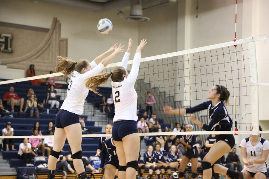 Girls Volleyball dominates Immaculate Heart