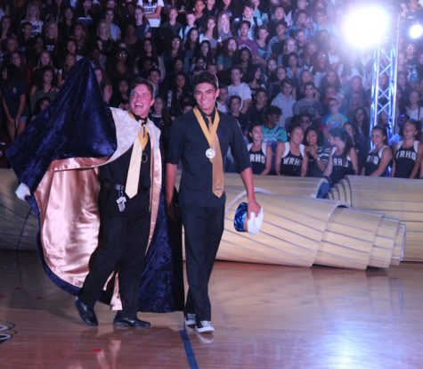 This year, West Ranch elected two seniors to be crowned homecoming king. Rory Mita and Mark McClafferty shared the king's cape and crown. "It's a real big boost in confidence to be a part of something as big as homecoming court." said Mita. "I'm very thankful to everybody who voted me in as king and I will continue to make people laugh!"