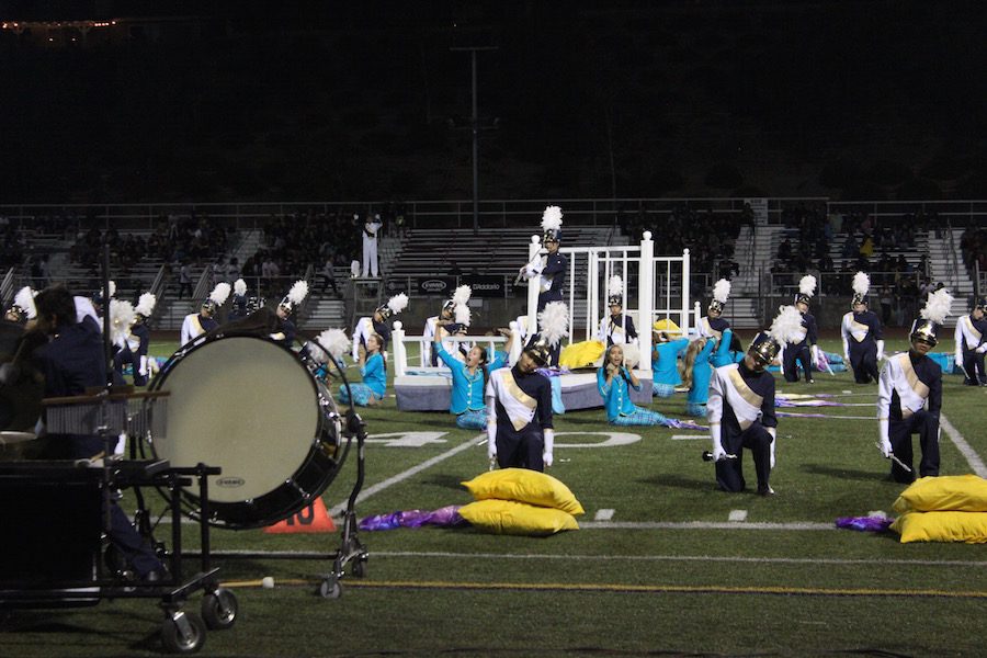Marching band puts out a classic performance
