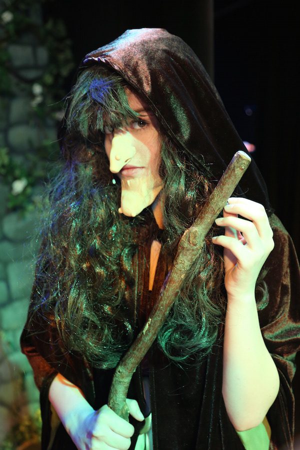 Julia Finnigan plays the evil witch.