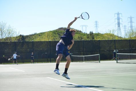 Boys' Tennis Dominates vs. Campbell Hill