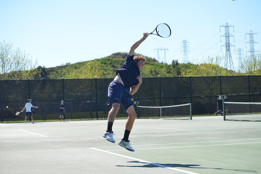 Boys Tennis Dominates vs. Campbell Hill