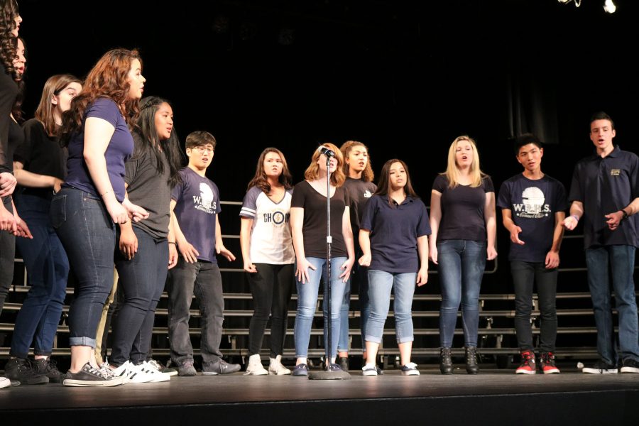 Encore!, a select group of choir members, perform Broadway songs