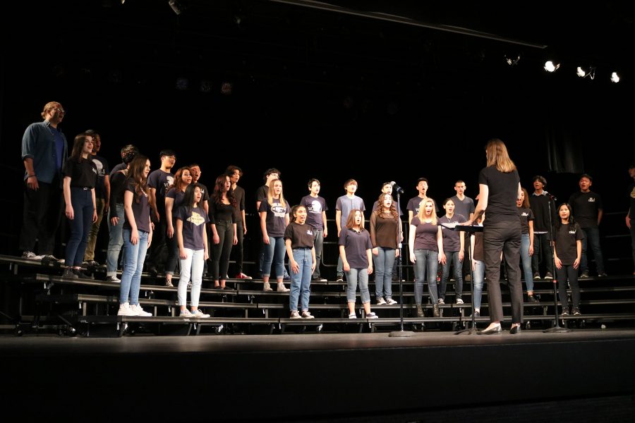 Concert choir performs Broadway songs on March 9 led by choir director, Molly Peters