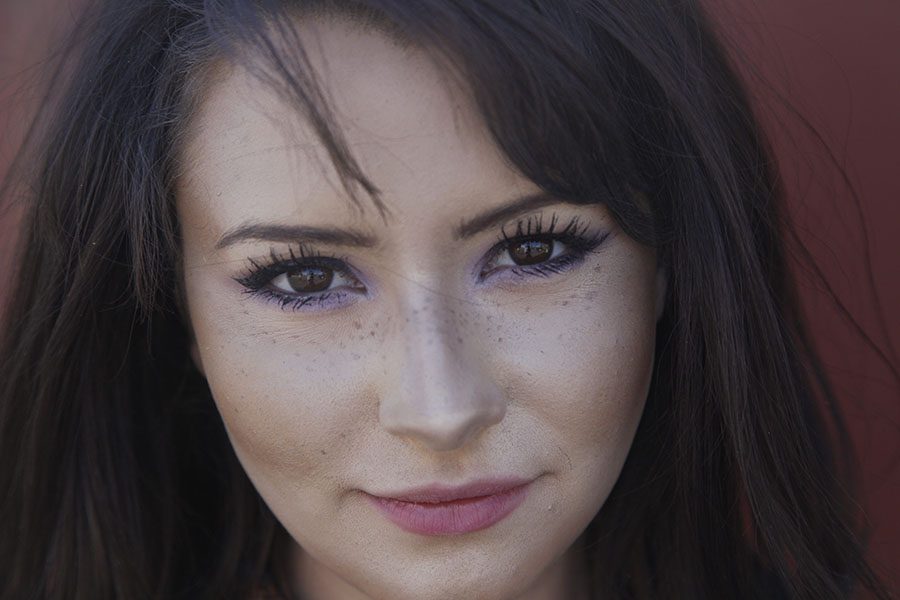Bold is beautiful: Anna Bates