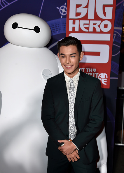 Ryan Potter voiced Hiro Hamada in "Big Hero 6"
