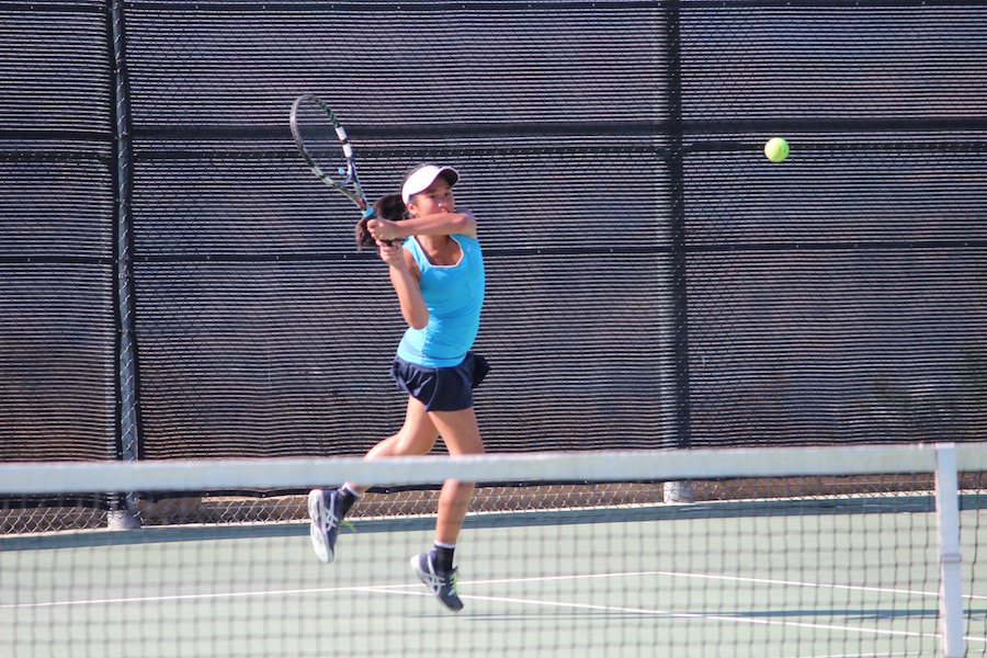 Girls Tennis Dominates Chaminade 15-3