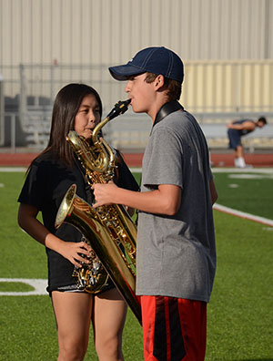 Behind the Scenes of Marching Band