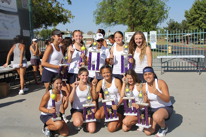 JV Tennis Wins at Fall Brawl