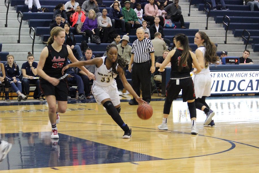 Girls Basketball Falls to Hart 64-38 in Hard Fought Battle