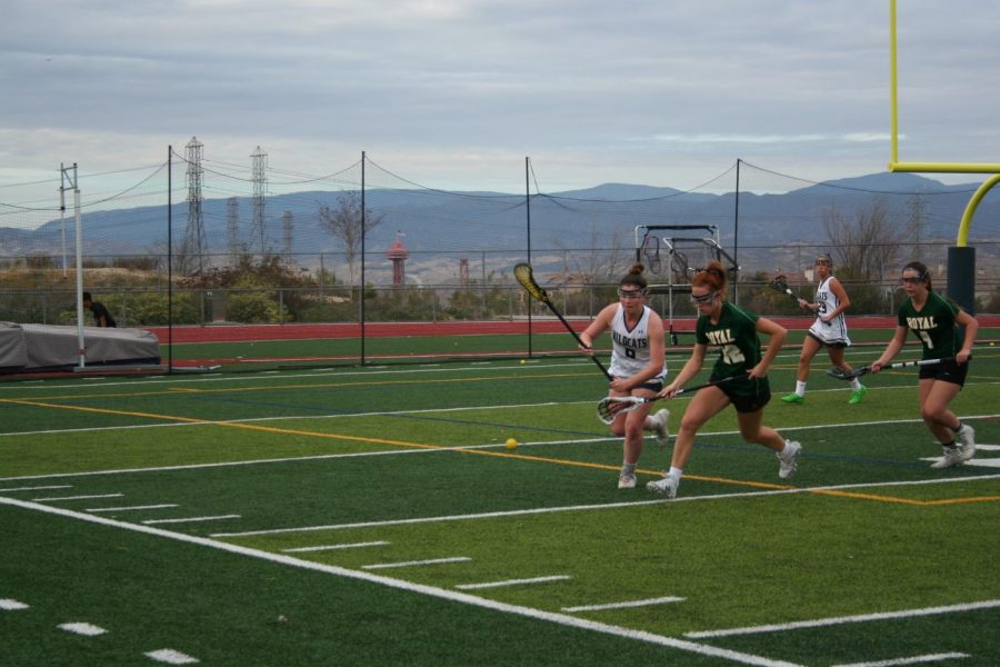 Girls Lacrosse beats Royal High School