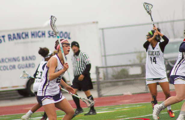 Girls lacrosse wins against Westridge 18-3
