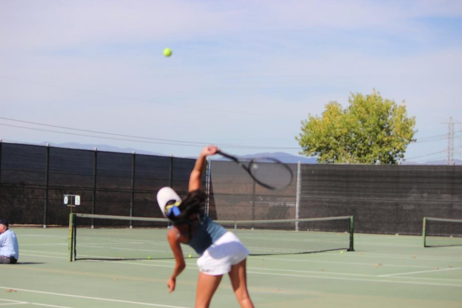 West Ranch Girls Tennis defeats Valencia