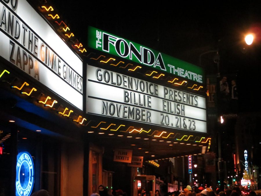 Billie Eilish at The Fonda