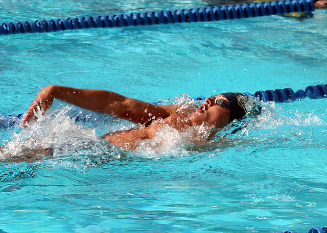 West Ranch Swim Dominates League Prelims