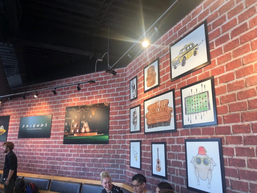 Inside "Central Perk"