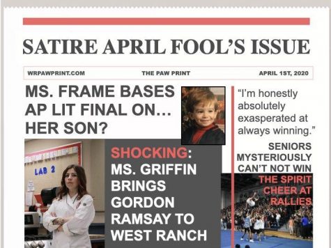 The Paw Print: April Fool's Edition 2020