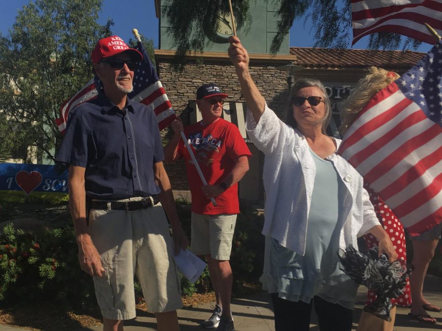 Hundreds gather to protest stay-at-home orders