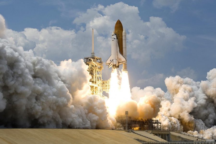 SpaceX+successfully+launches+first+crewed+spacecraft%2C+making+history
