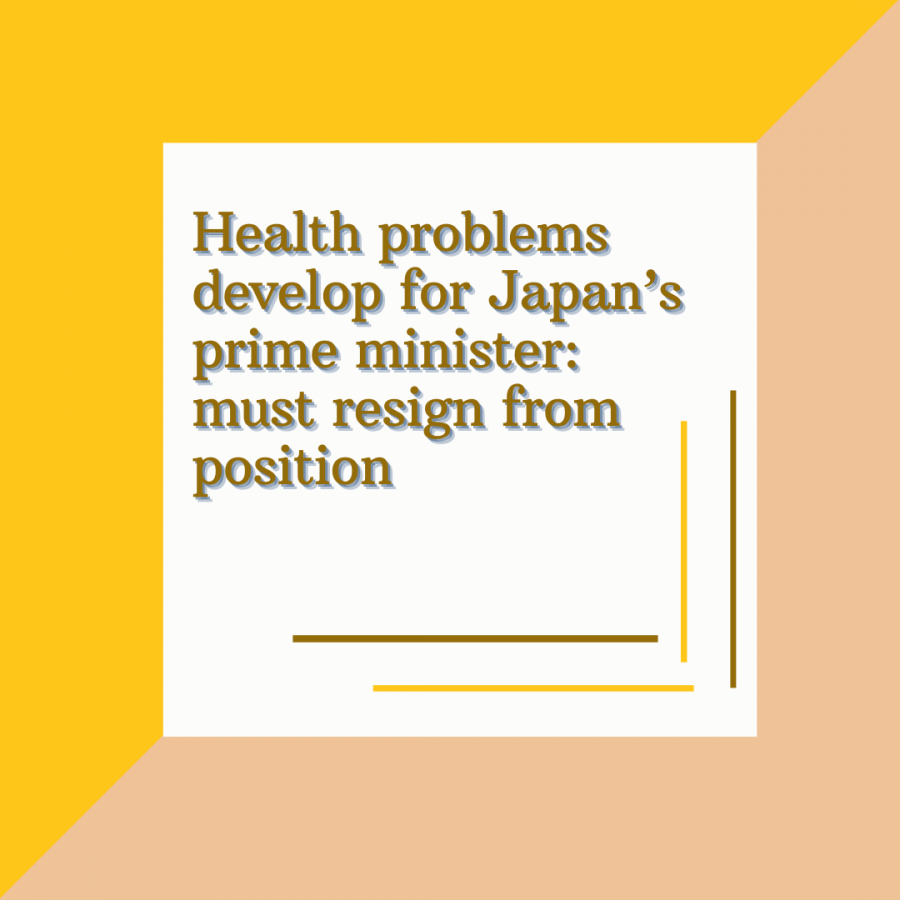 Health problems develop for Japan’s prime minister: must resign from position