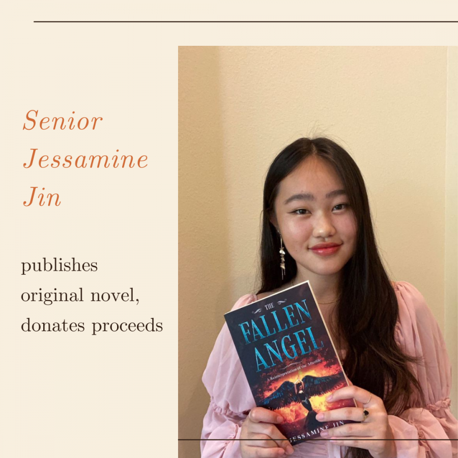 Senior Jessamine Jin publishes original novel, donates proceeds
