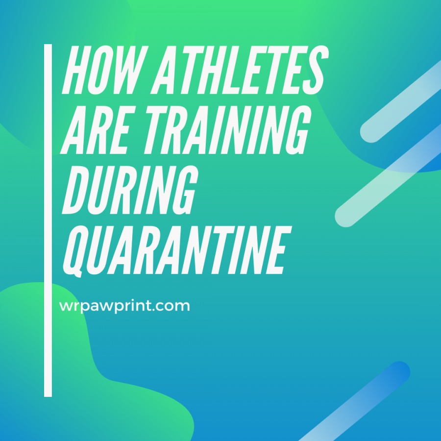 How athletes are training during quarantine