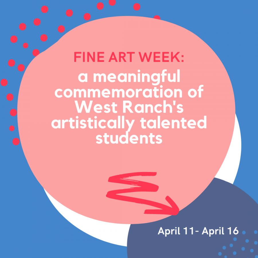 Fine Art Week: a meaningful commemoration of West Ranch's artistically talented students