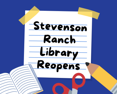 The Stevenson Ranch Library reopens after closure for over a year