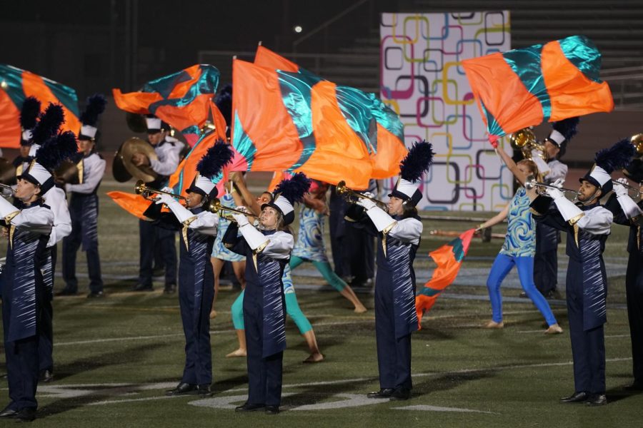 West Ranch band marches to first place