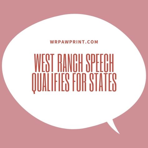 West Ranch Speech qualifies for state competition